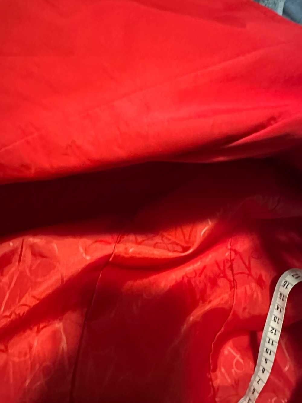 New York & Company Short Red Trench Coat - Picture 14 of 14